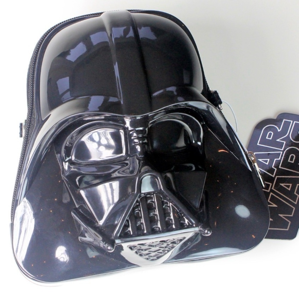 NWT Loungefly Star Wars Black Darth Vader Crossbody Bag